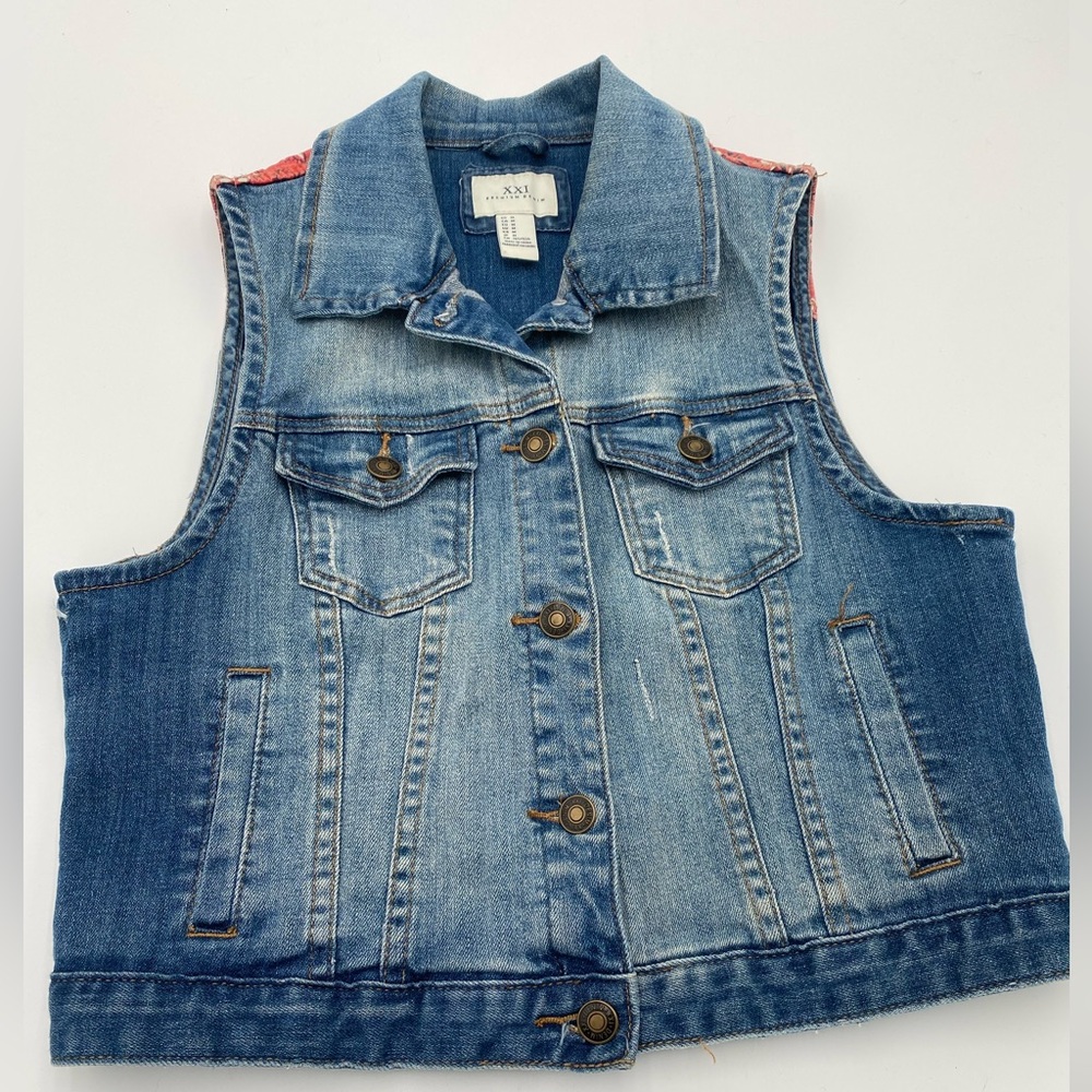 Ladies XXI Premium Denim Vest